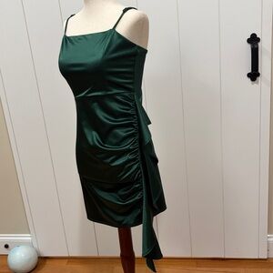 Honey and Rosie Deep Green Dress
